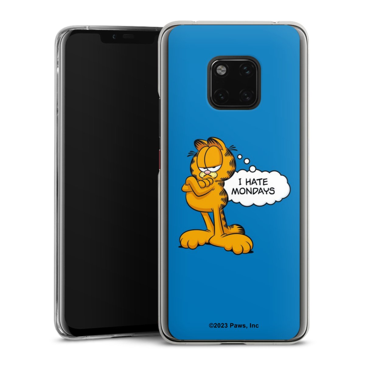 Garfield Ik haat maandagen blauw