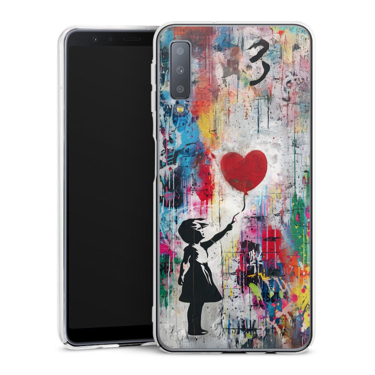 Balloon Girl Colorful