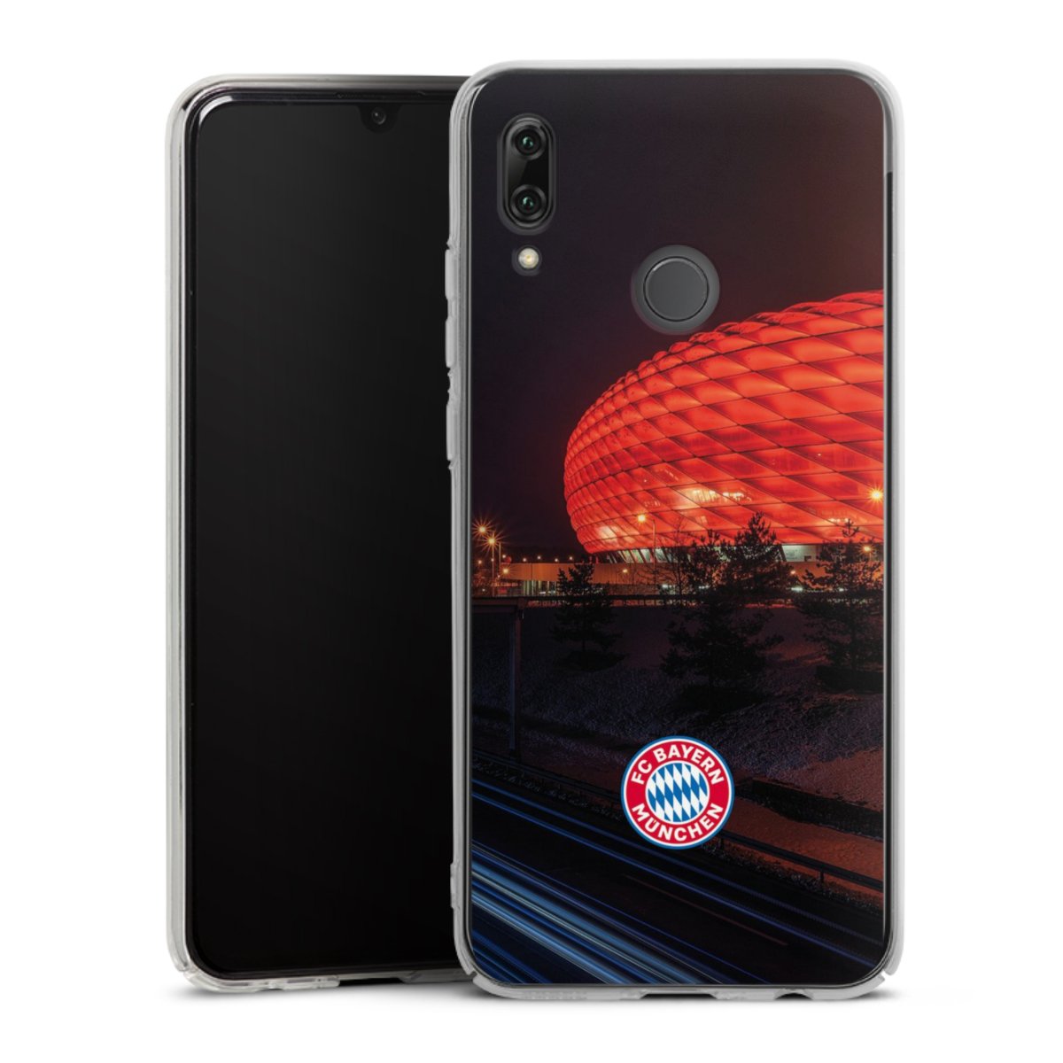 Allianz Arena bei Nacht FCB