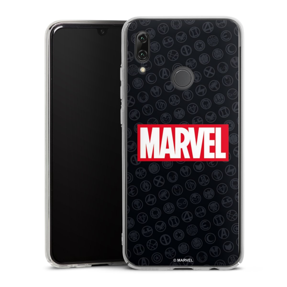 Marvel Logo Black Red 