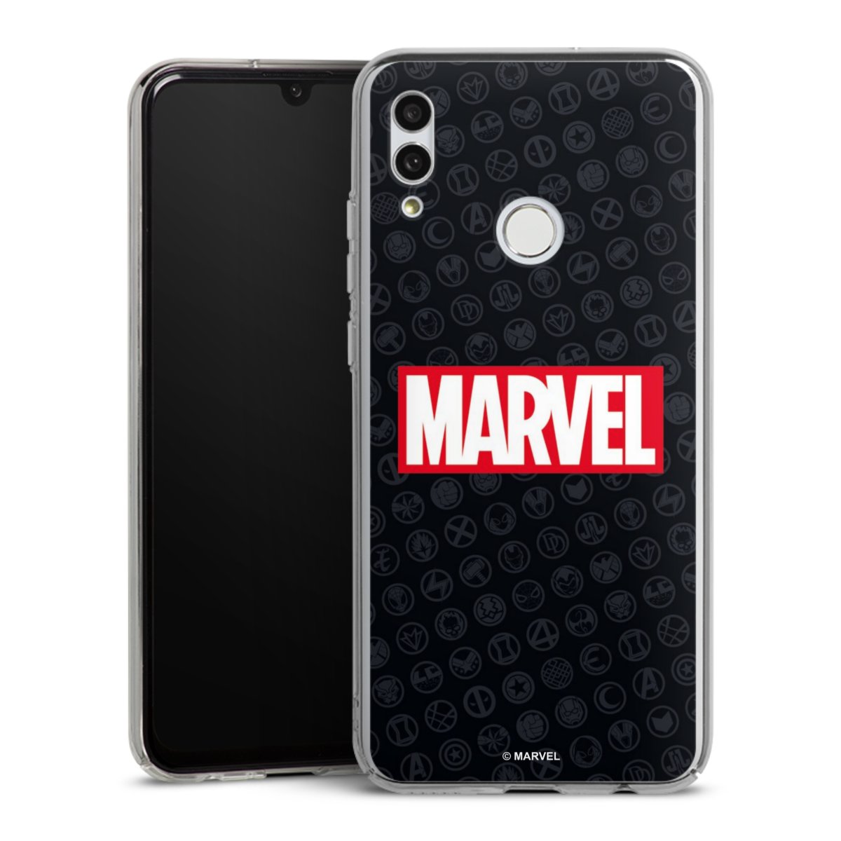 Marvel Logo Black Red 