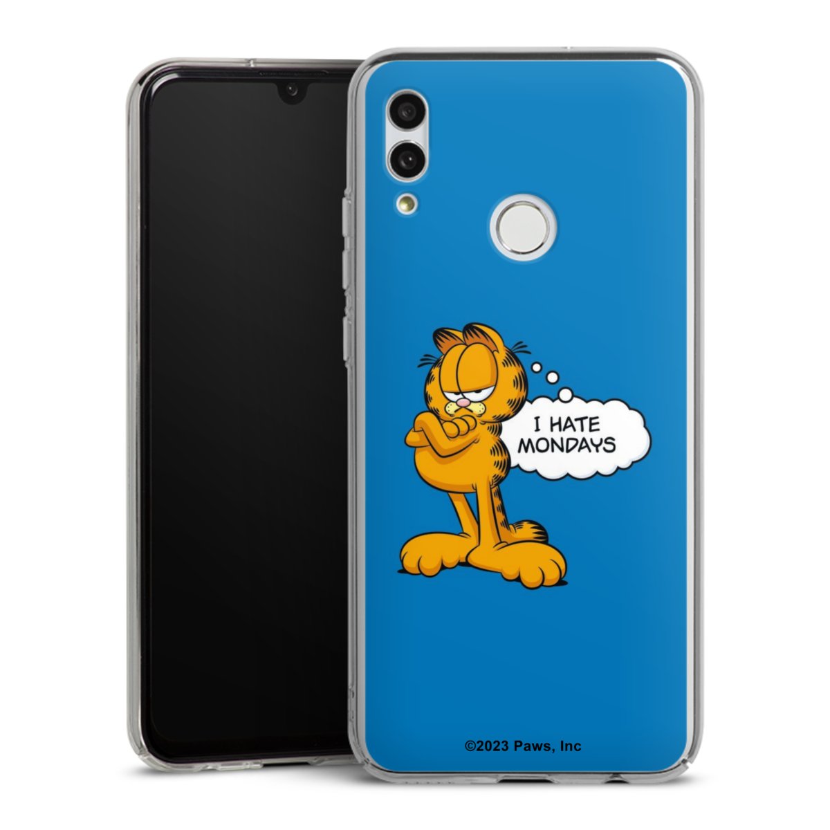 Garfield Ik haat maandagen blauw