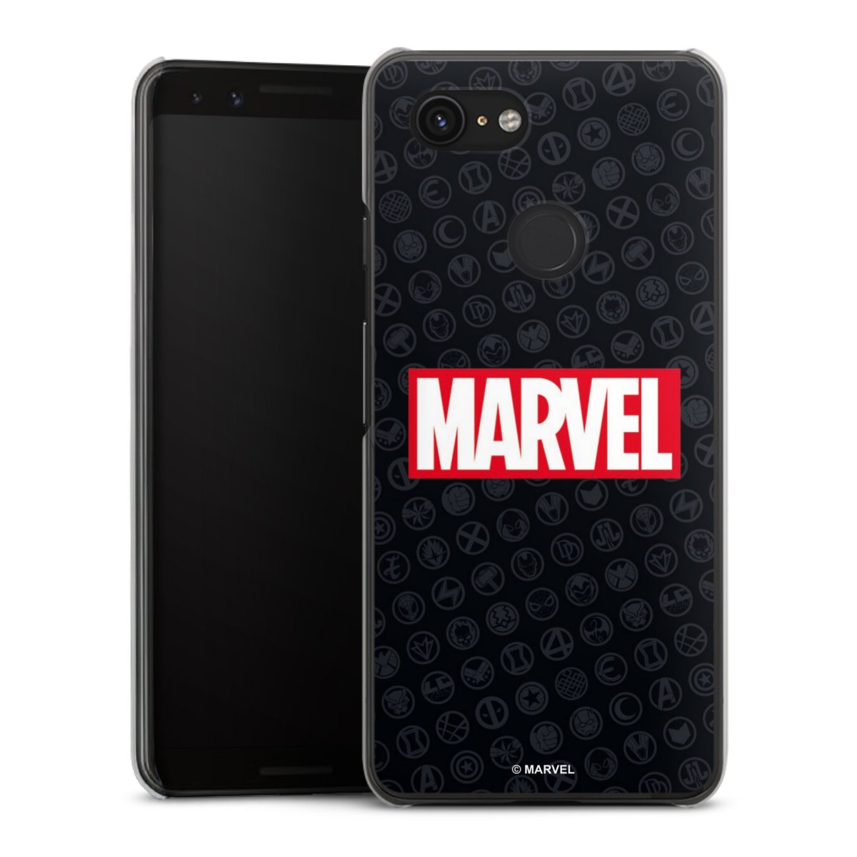 Marvel Logo Black Red 