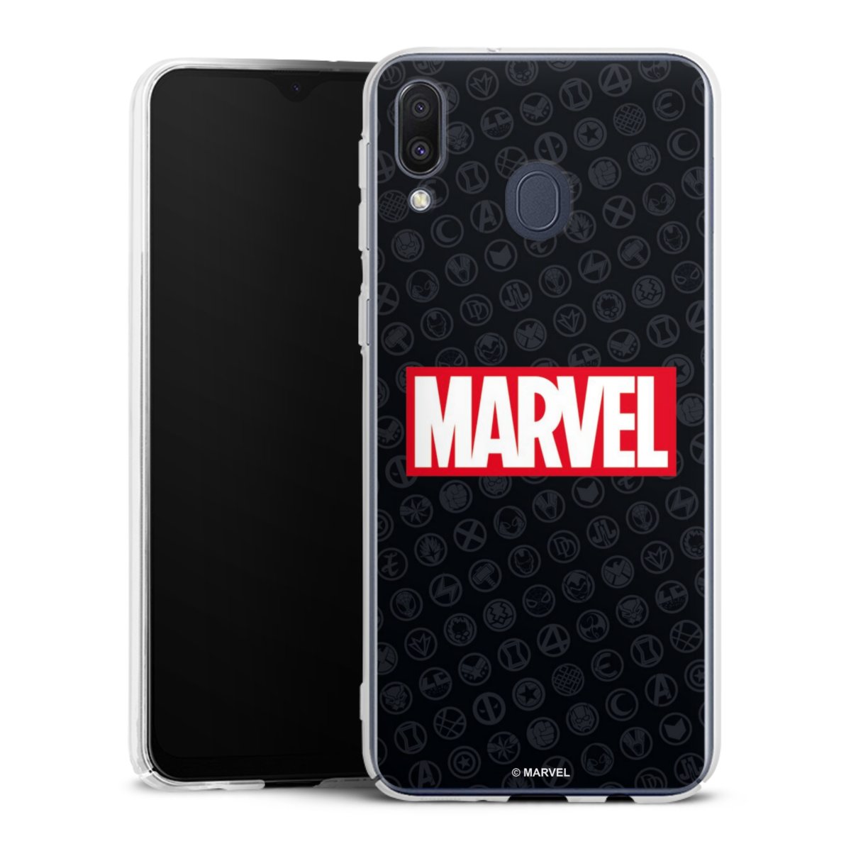 Marvel Logo Black Red 