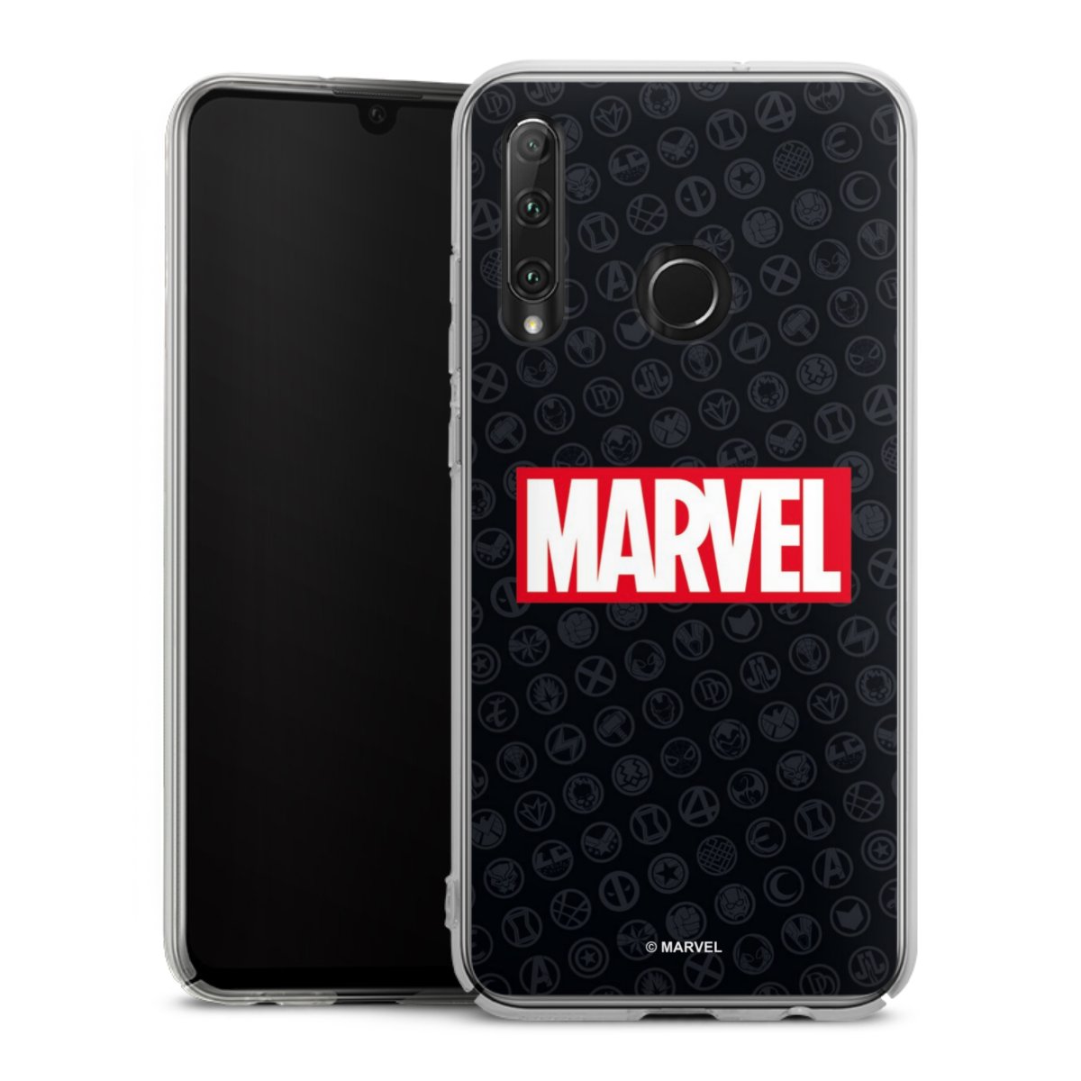 Marvel Logo Black Red 