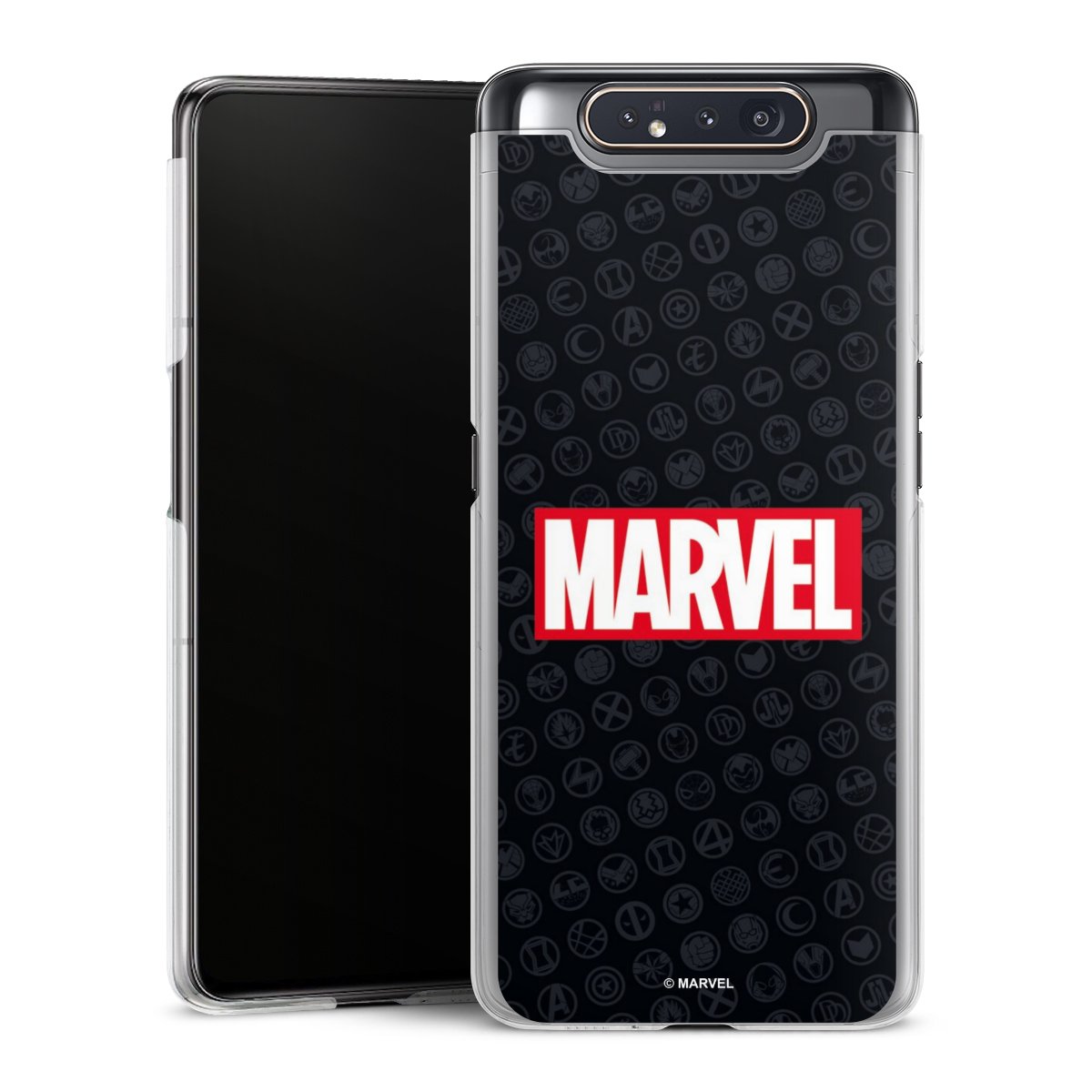 Marvel Logo Black Red 