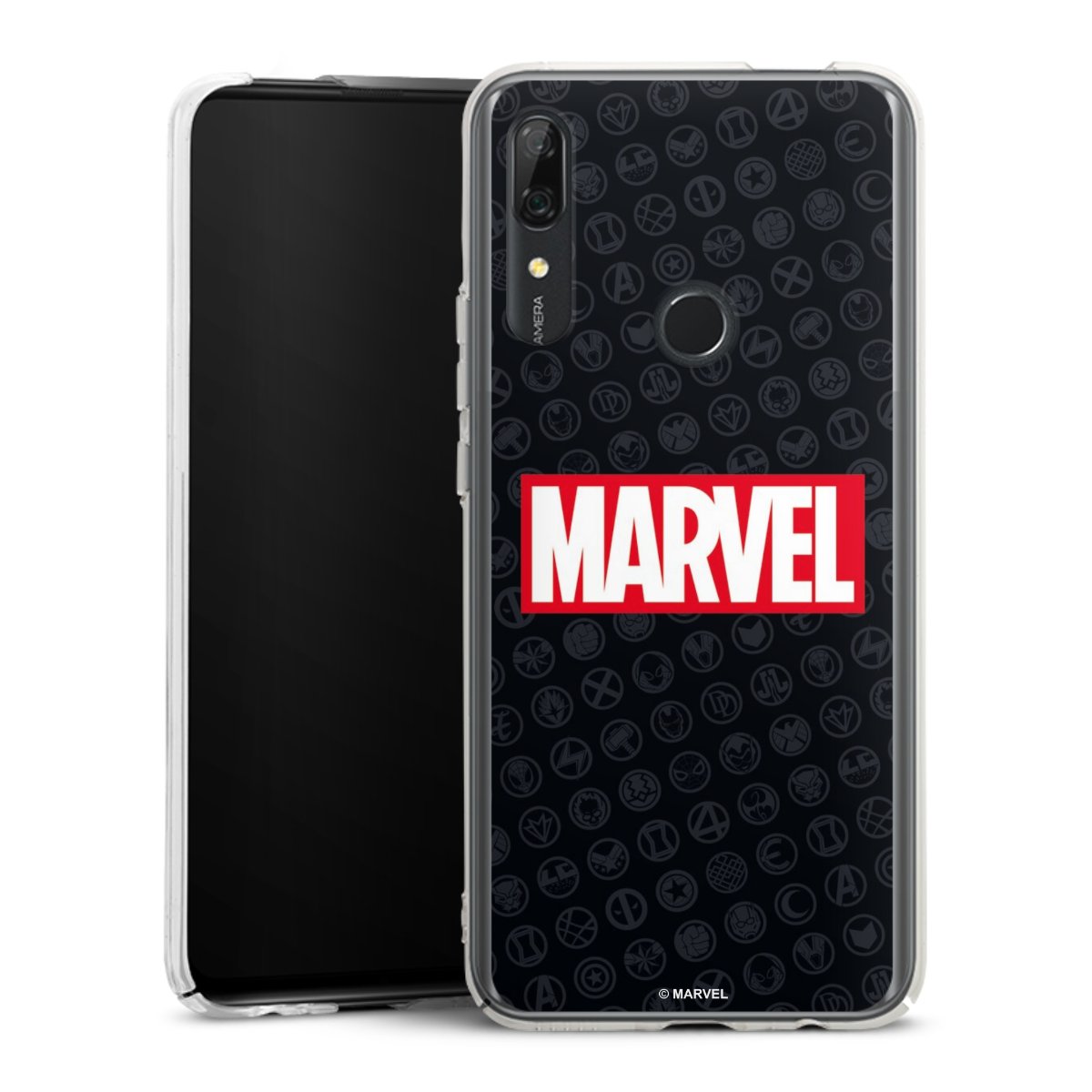 Marvel Logo Black Red 