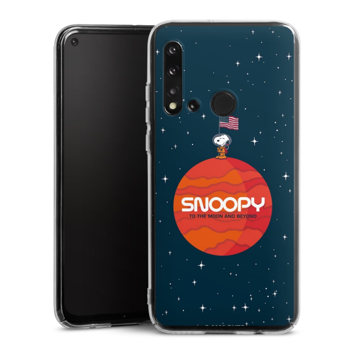 Snoopy viaggiatore spaziale Orange