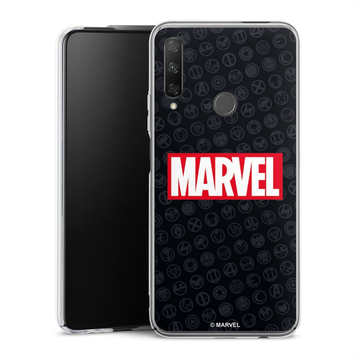 Marvel Logo Black Red 