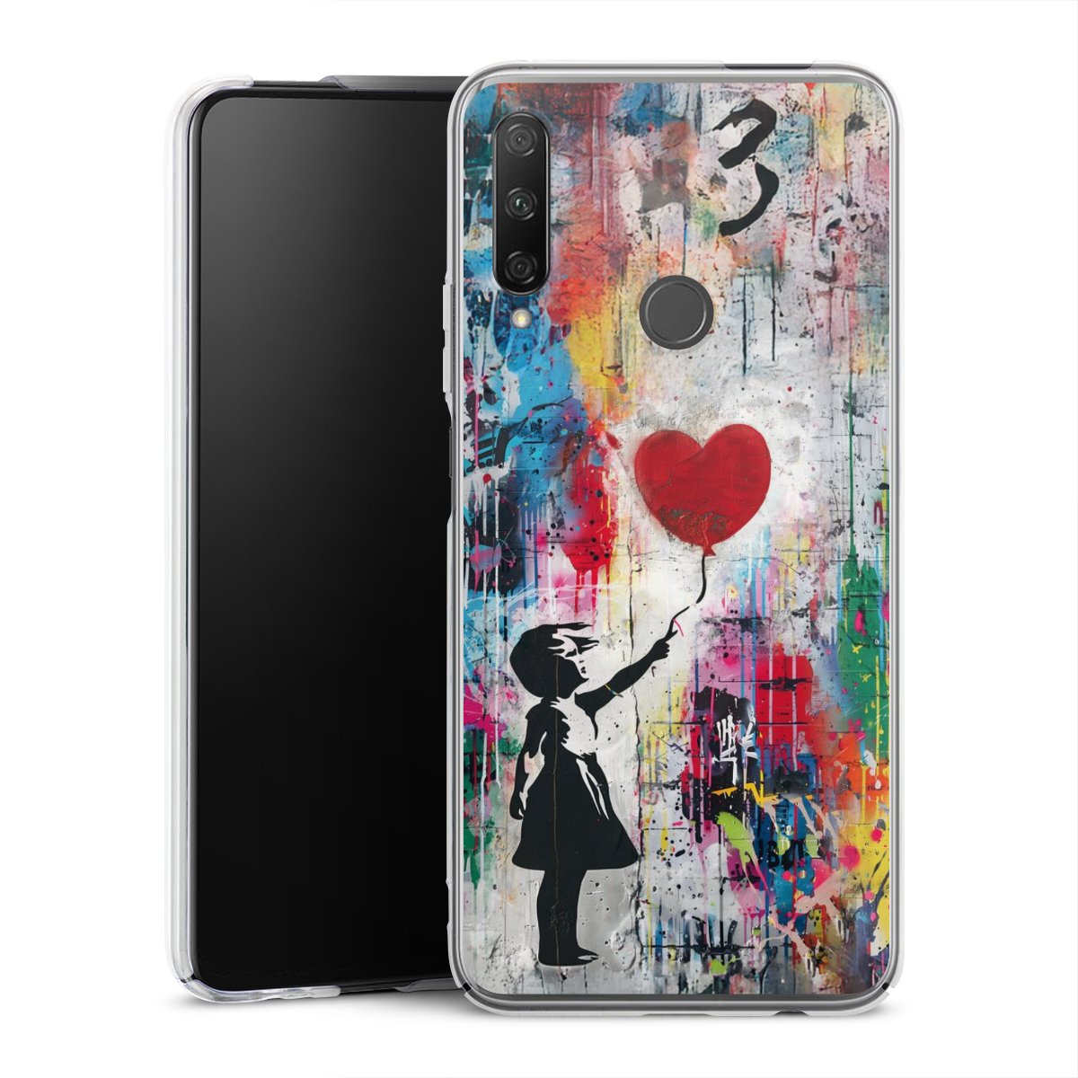 Balloon Girl Colorful