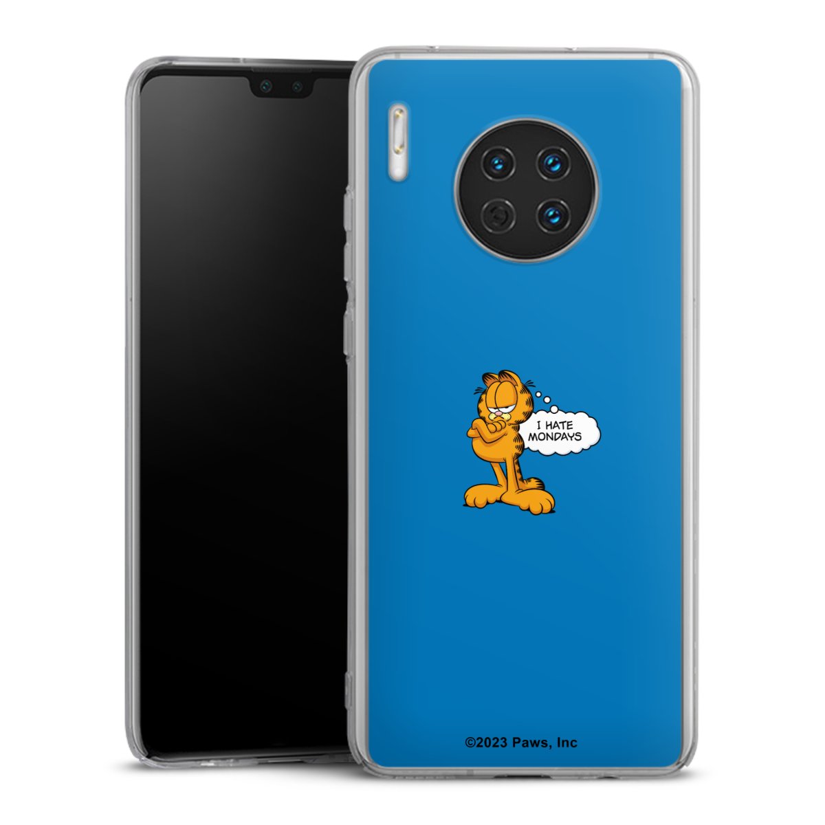 Garfield Je déteste les lundis Bleu