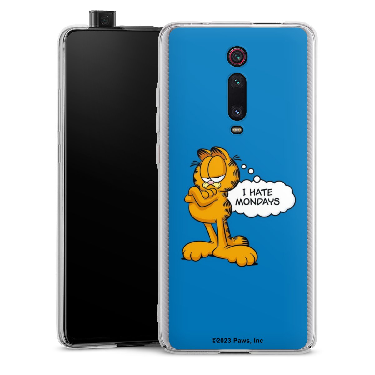 Garfield Je déteste les lundis Bleu