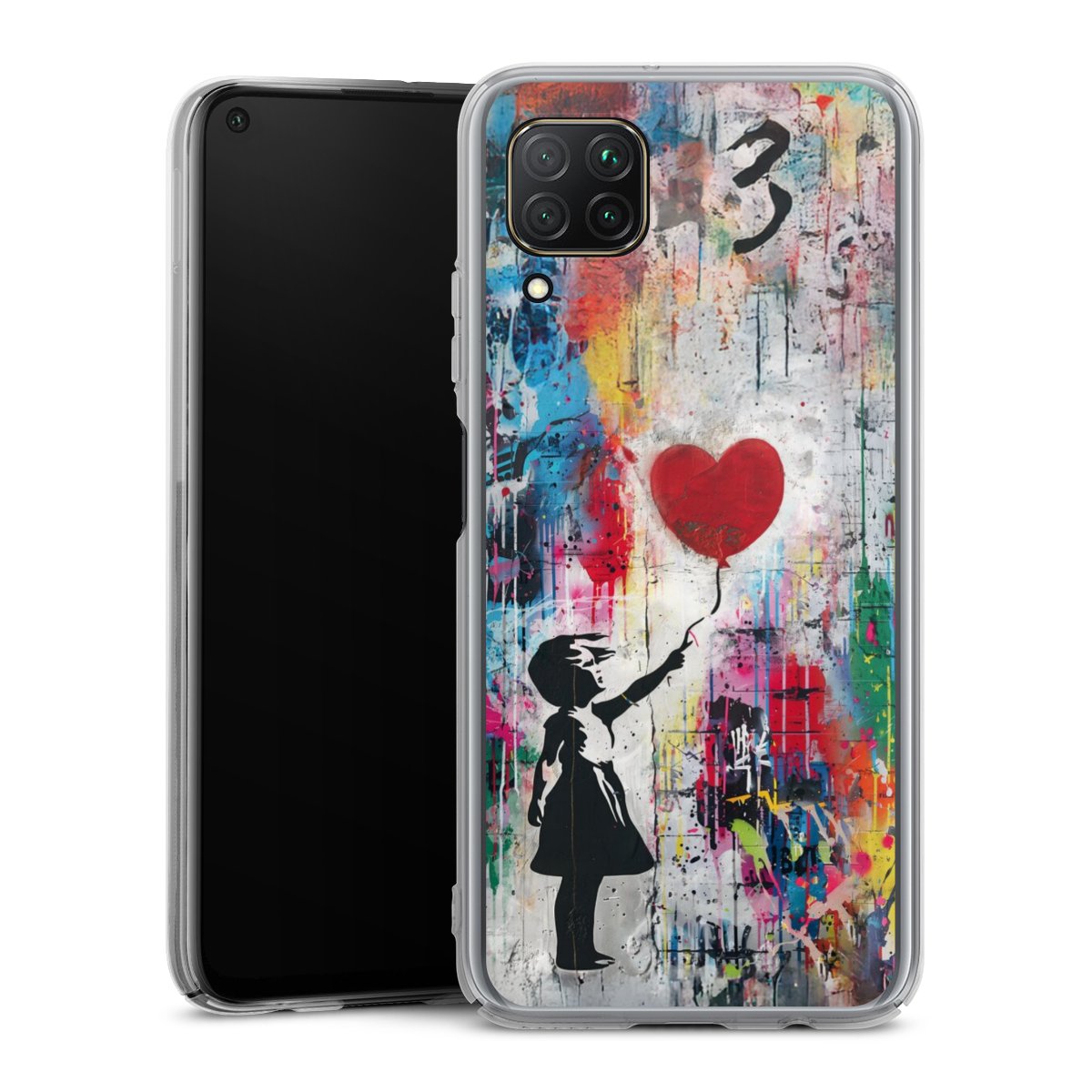 Balloon Girl Colorful