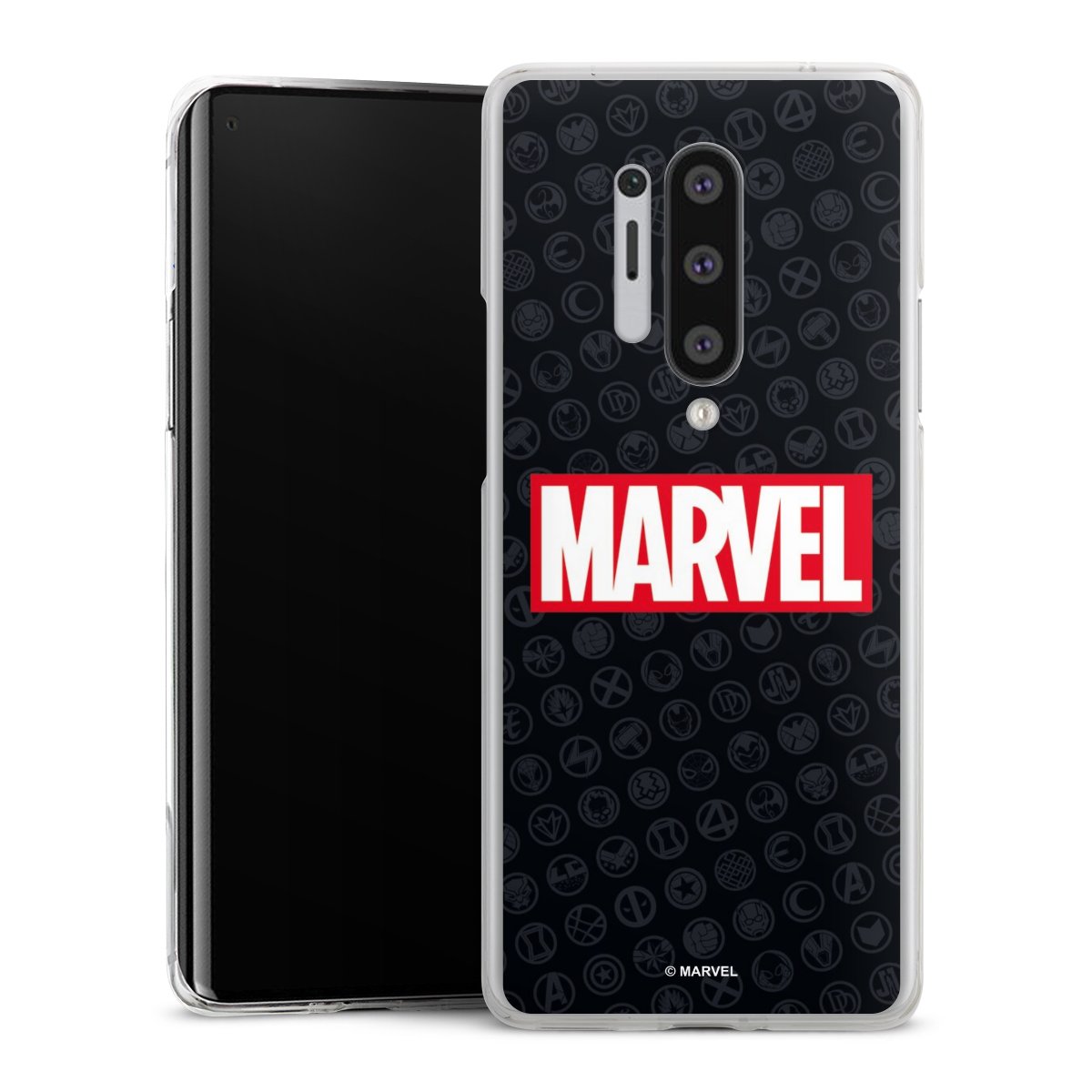 Marvel Logo Black Red 