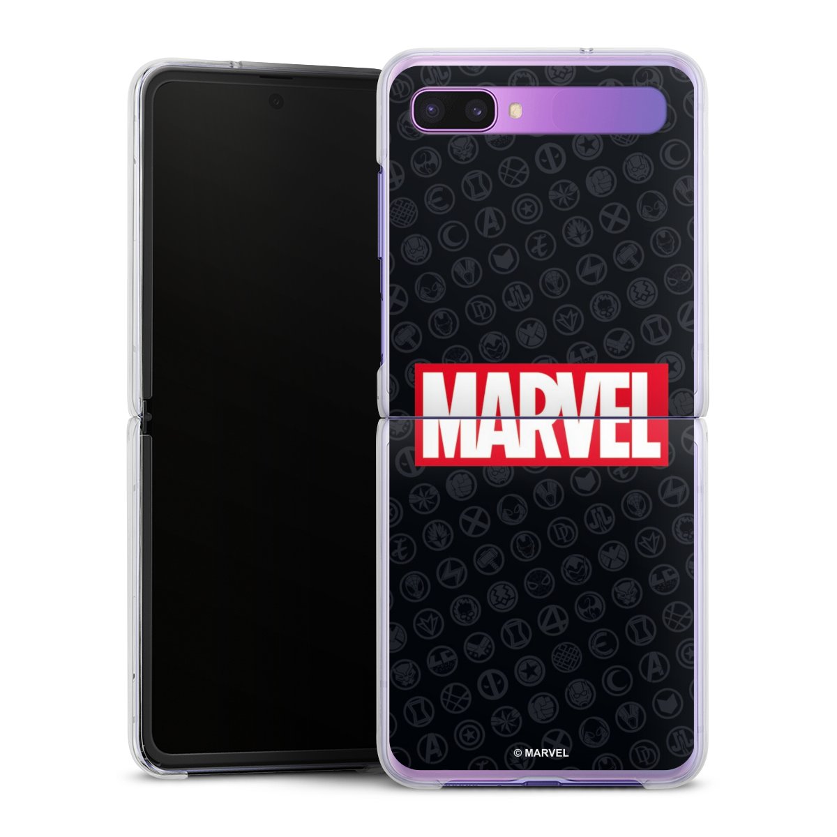 Marvel Logo Black Red 