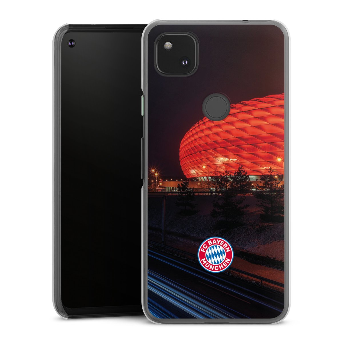 Allianz Arena bei Nacht FCB