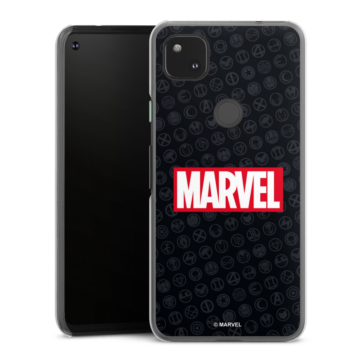 Marvel Logo Black Red 