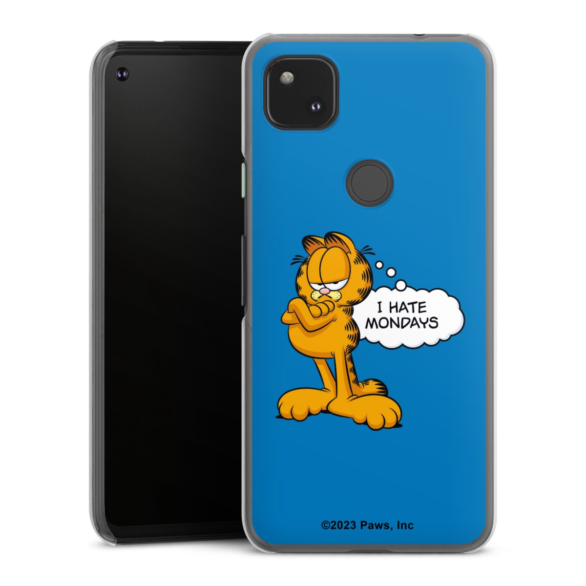 Garfield Ik haat maandagen blauw