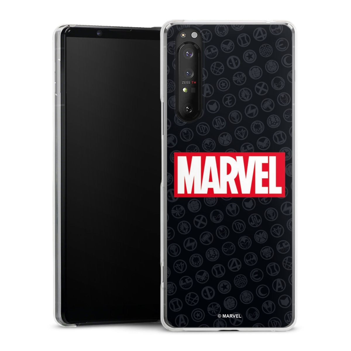 Marvel Logo Zwart Rood