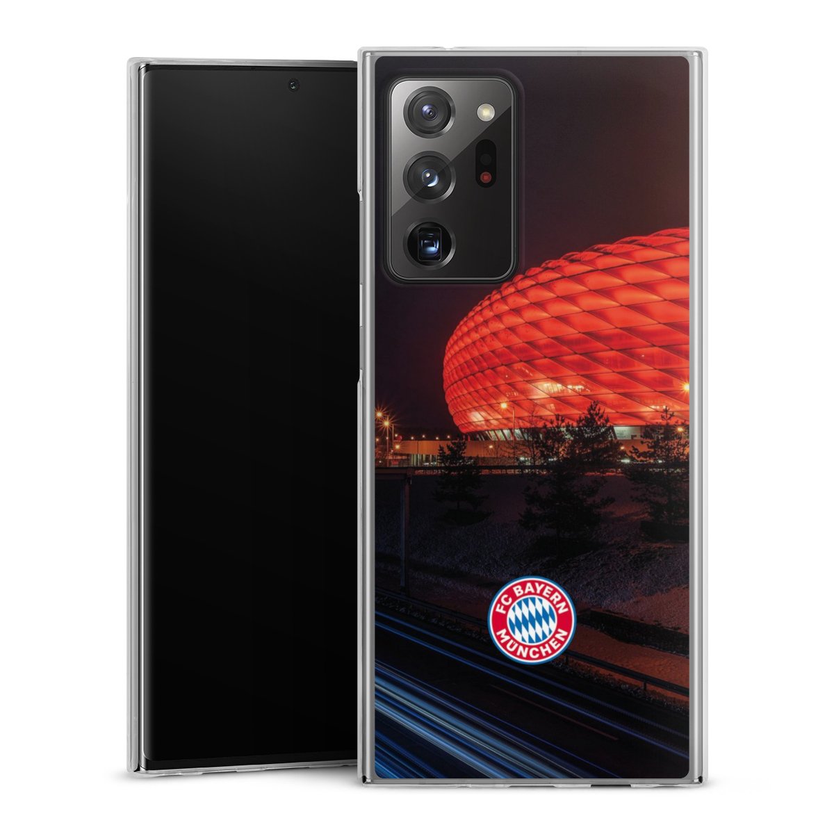 Allianz Arena bei Nacht FCB