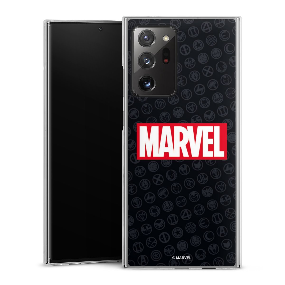 Marvel Logo Black Red 