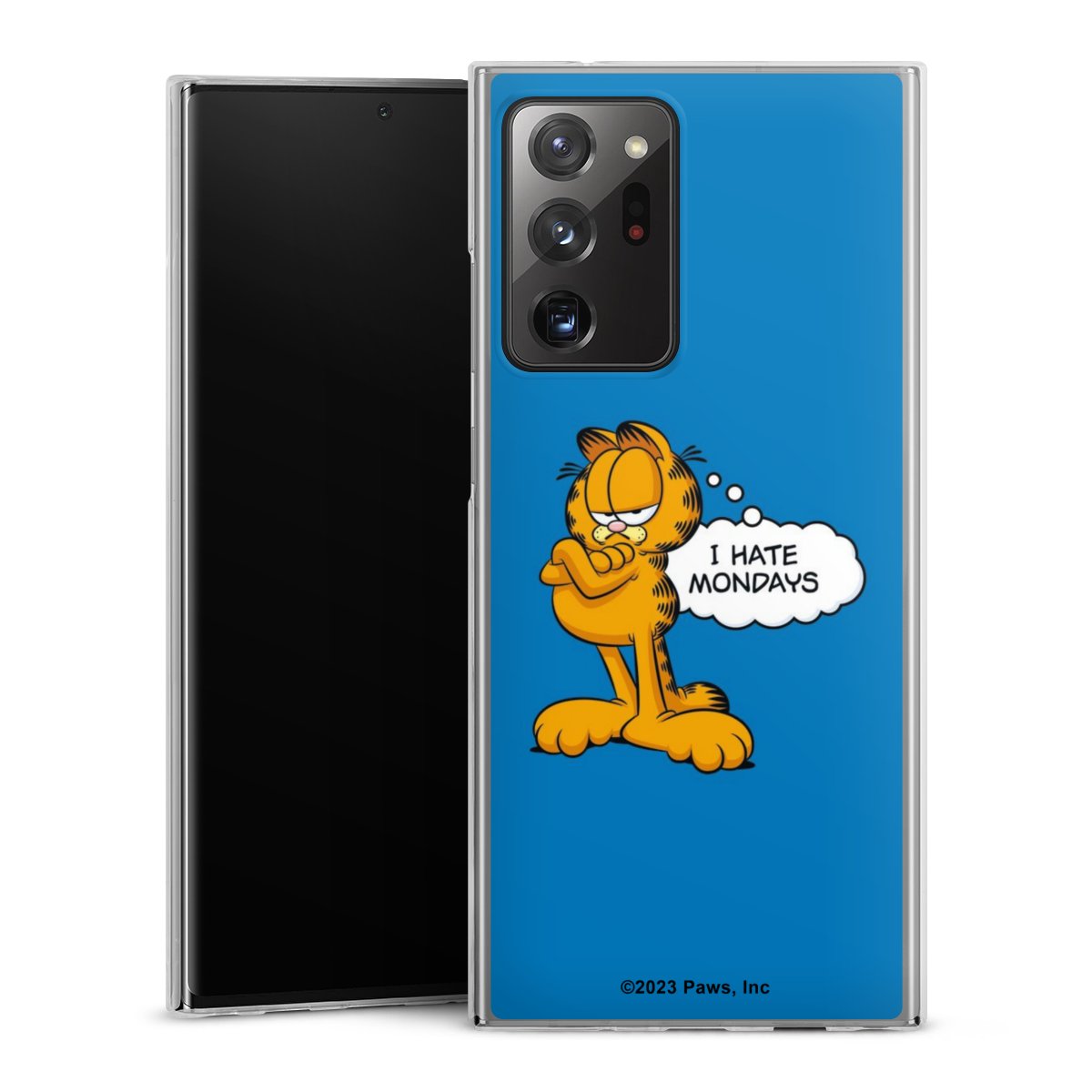 Garfield Ik haat maandagen blauw