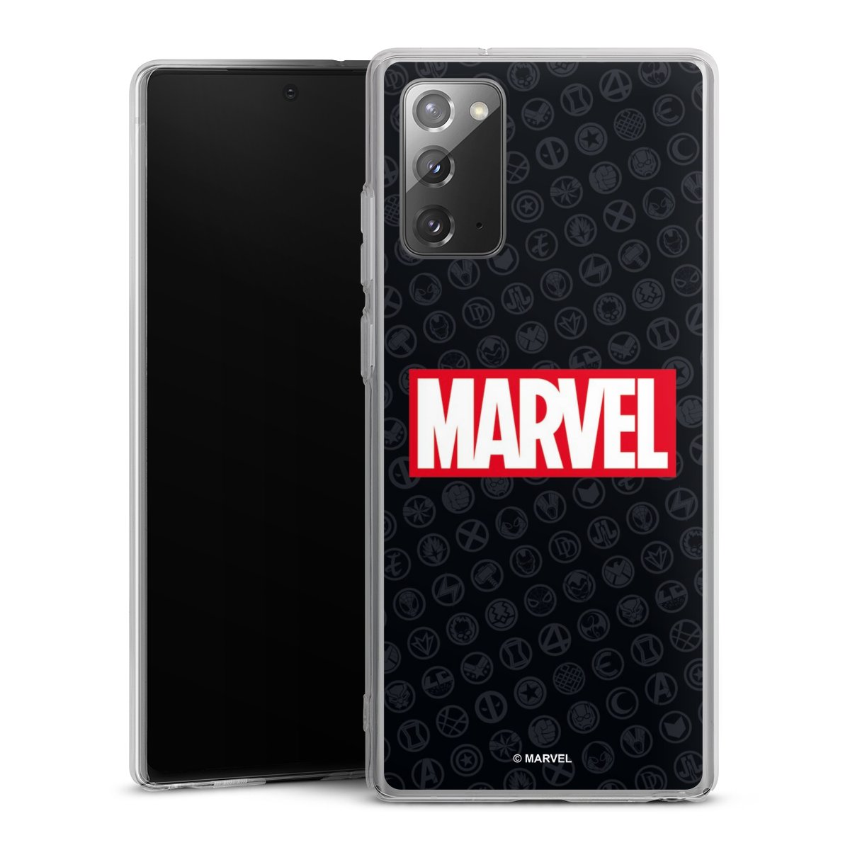 Marvel Logo Black Red 