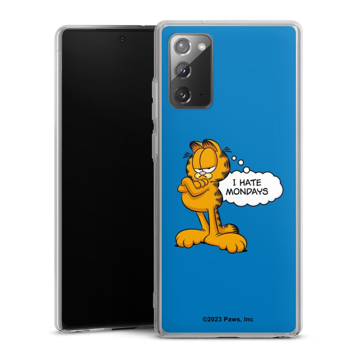 Garfield Ik haat maandagen blauw