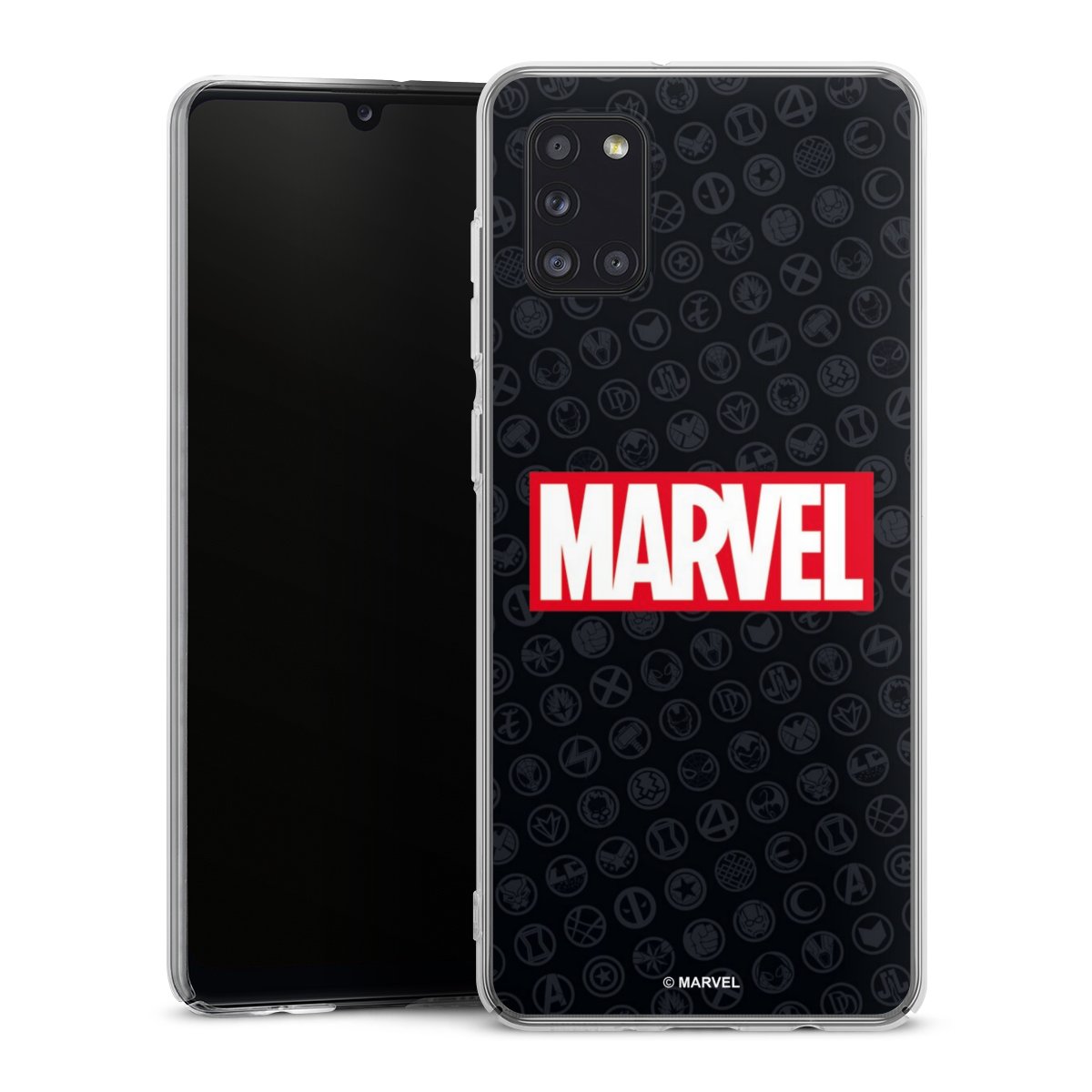 Marvel Logo Black Red 