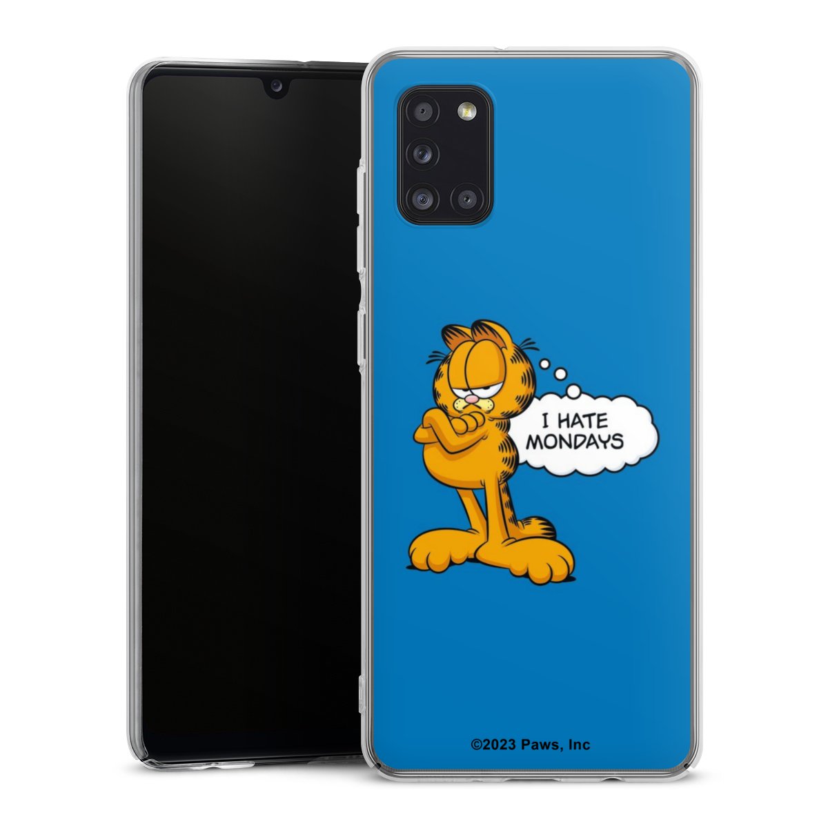 Garfield Je déteste les lundis Bleu