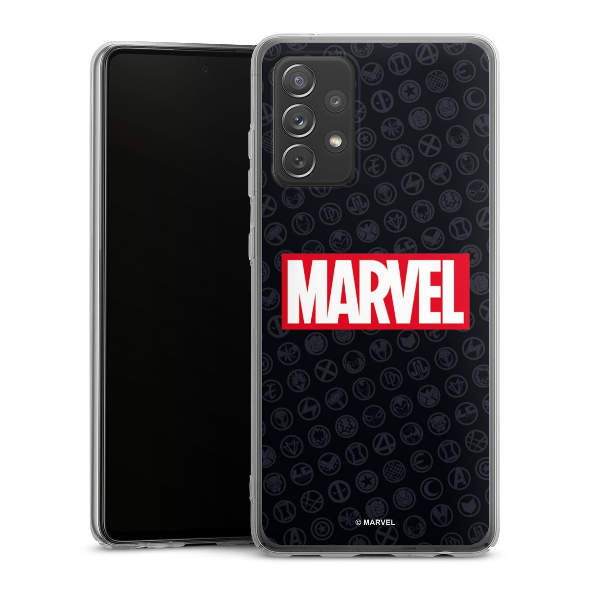 Marvel Logo Black Red 