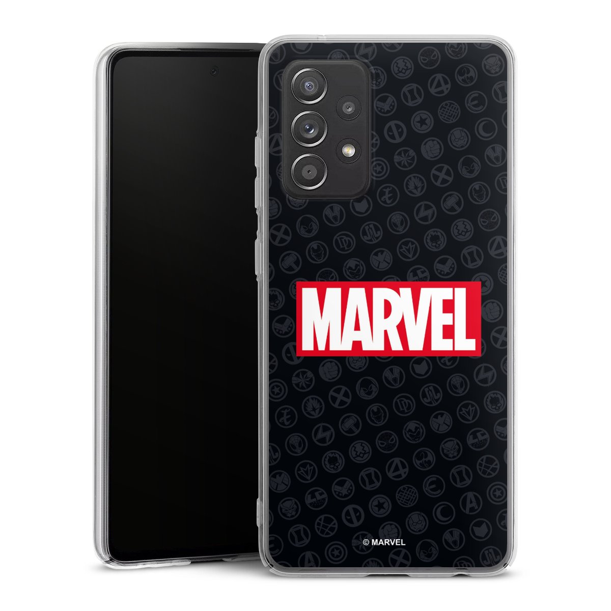 Marvel Logo Black Red 