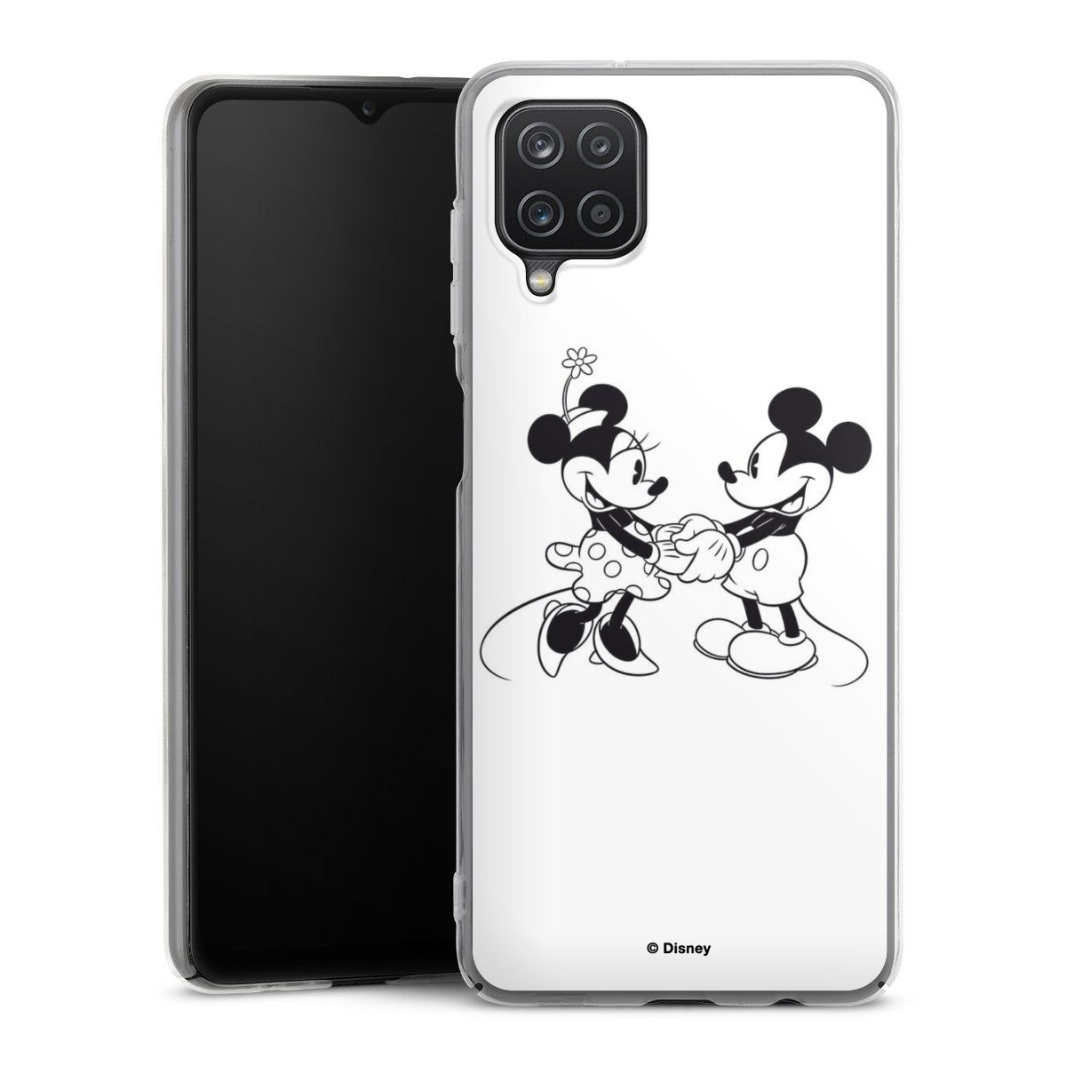 Mickey and Minnie voor Hardcase hoesje (transparant) voor Samsung Galaxy A12 van