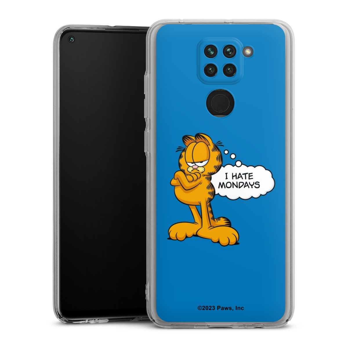 Garfield Je déteste les lundis Bleu