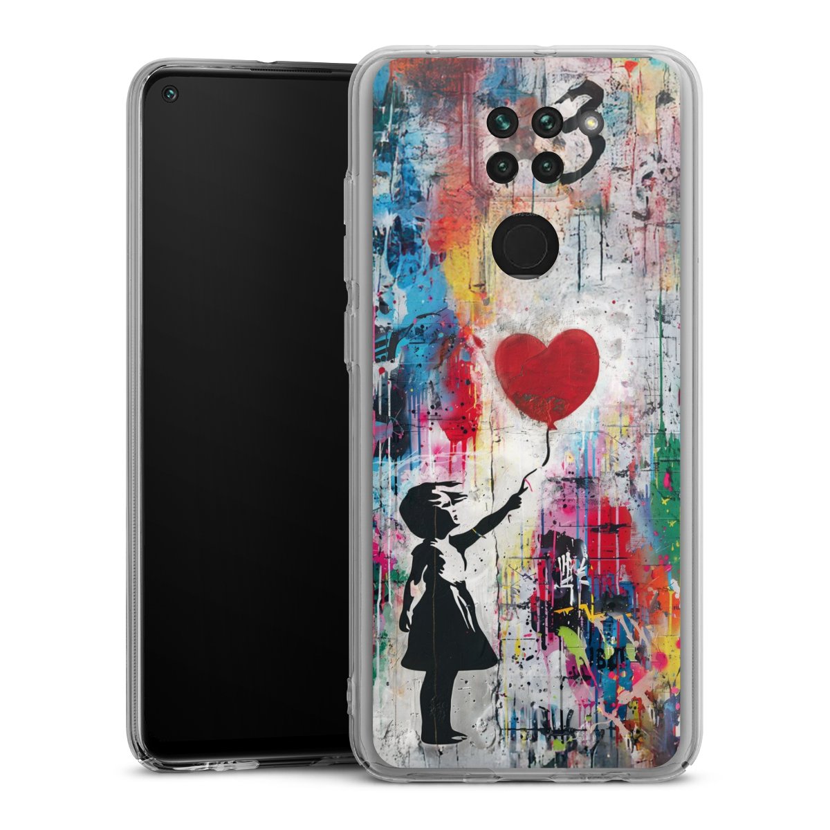 Balloon Girl Colorful