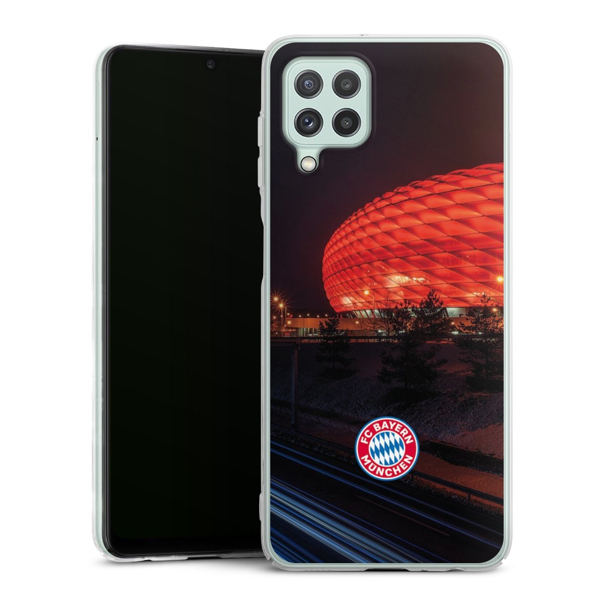 Allianz Arena bei Nacht FCB