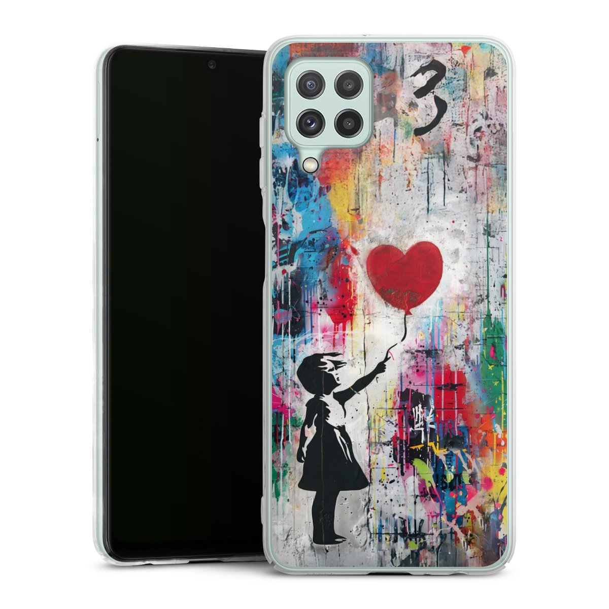 Balloon Girl Colorful