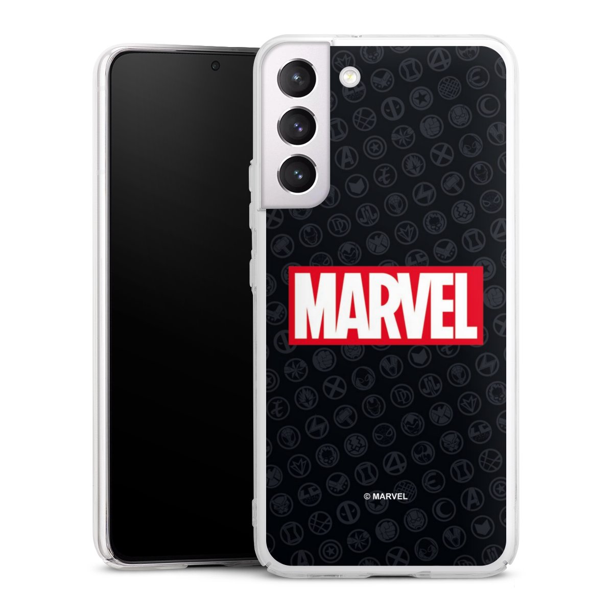 Marvel Logo Black Red 