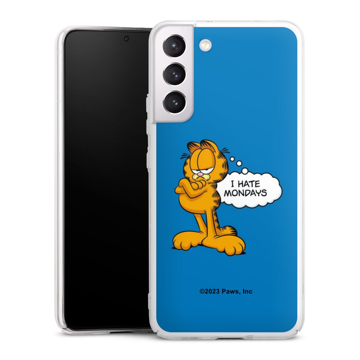 Garfield Ik haat maandagen blauw