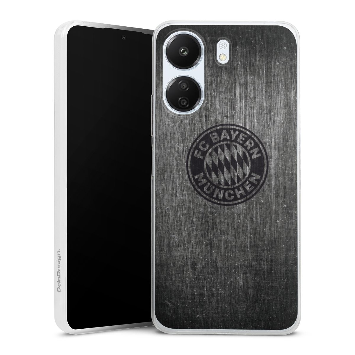 Metalllook FCB Logo einfarbig