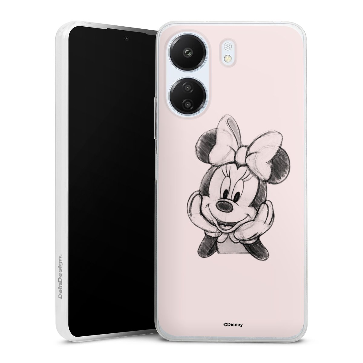 Minnie Posieren Sitzen