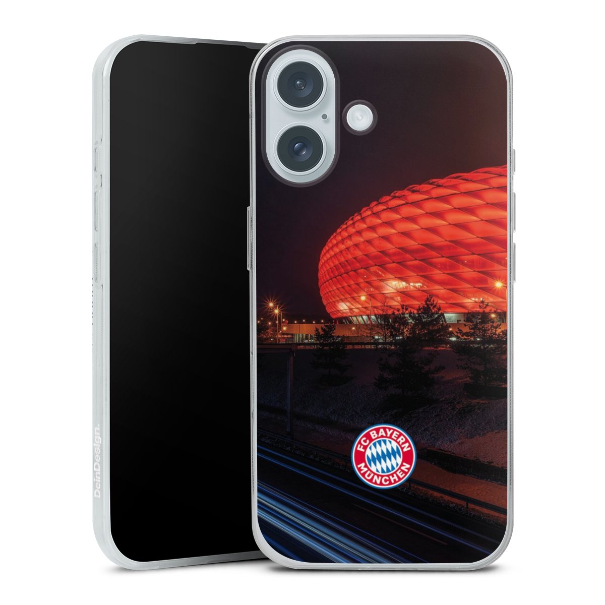 Allianz Arena bei Nacht FCB