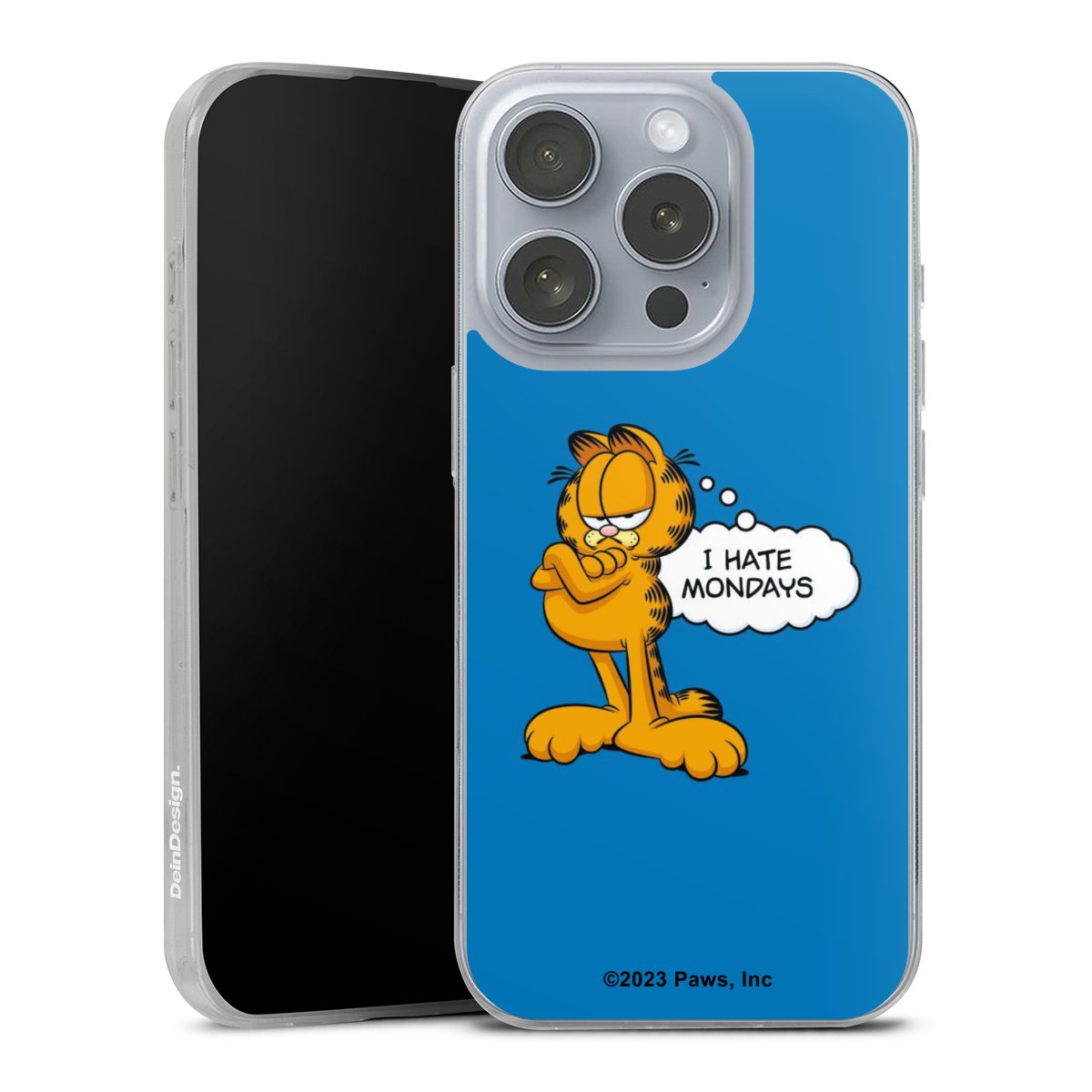 Garfield Je déteste les lundis Bleu