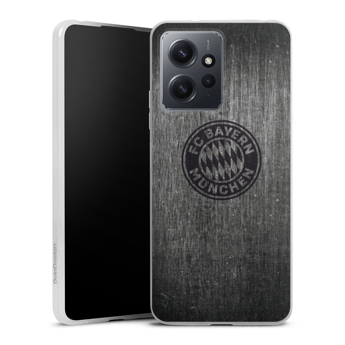 Metalllook FCB Logo einfarbig