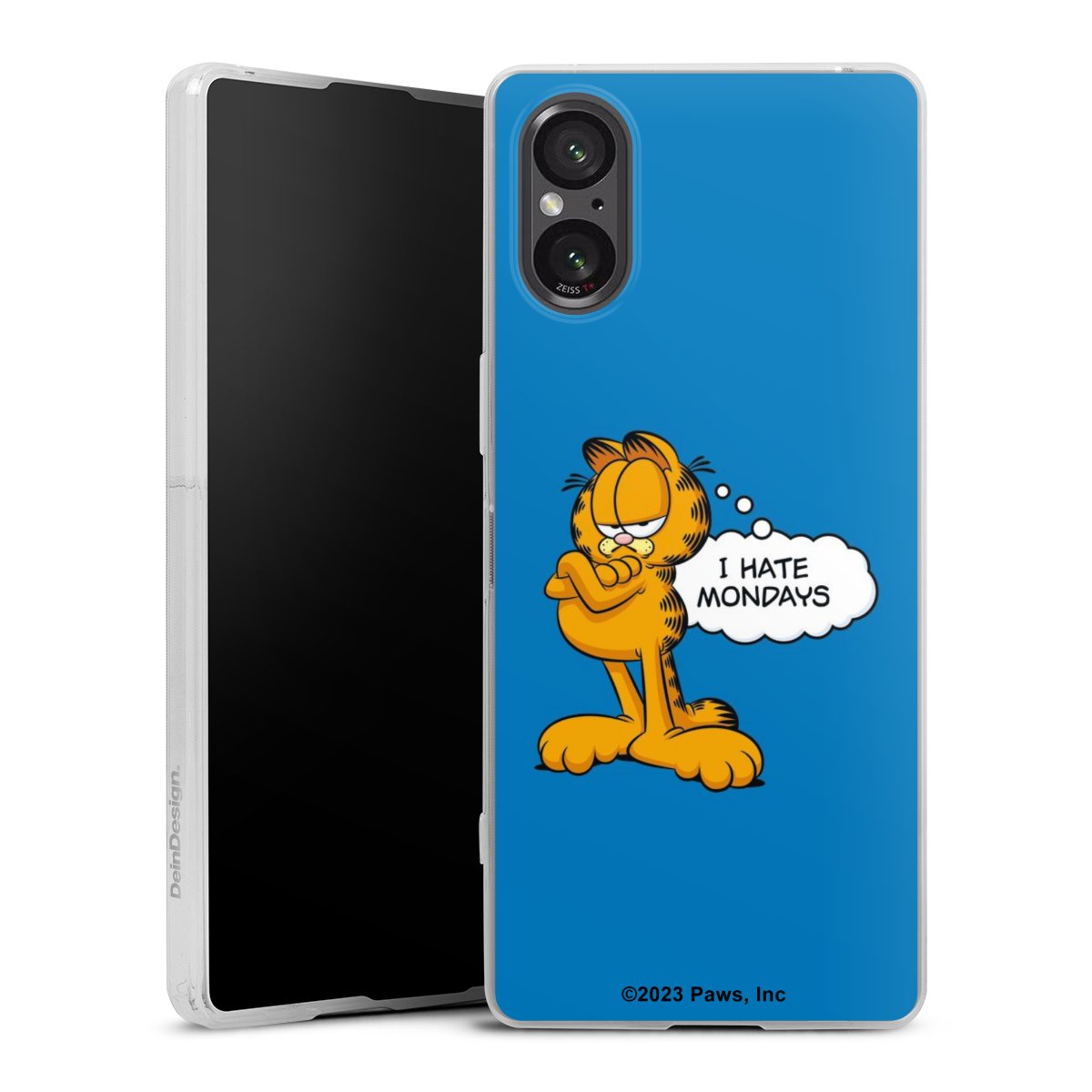 Garfield Je déteste les lundis Bleu