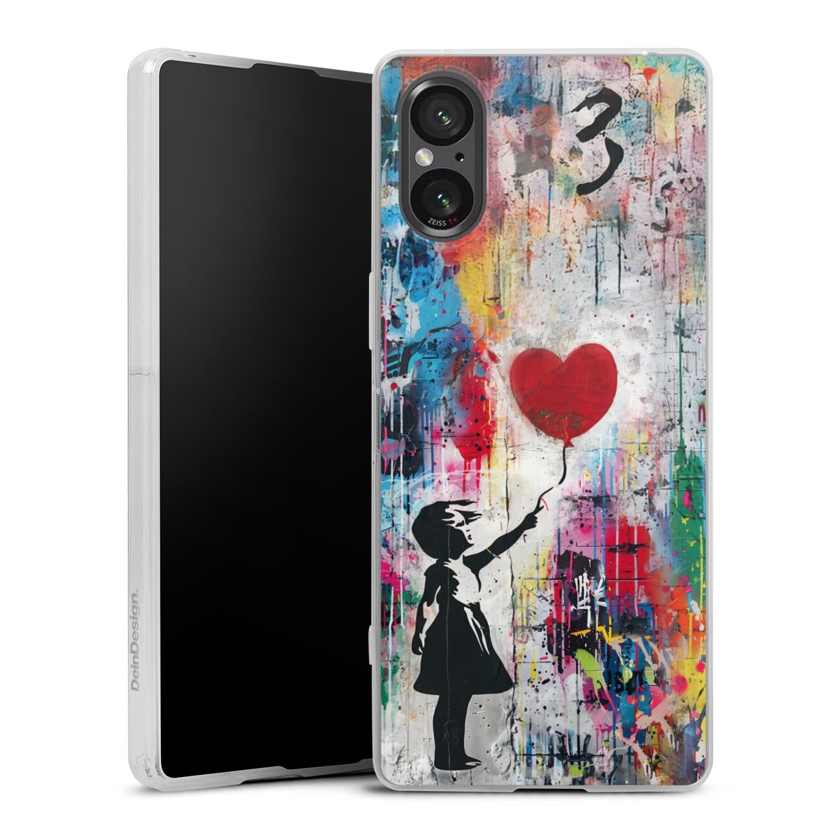 Balloon Girl Colorful