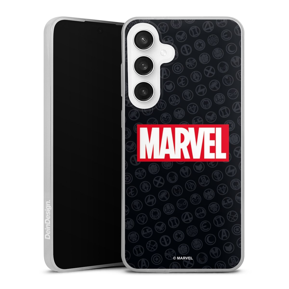 Marvel Logo Zwart Rood