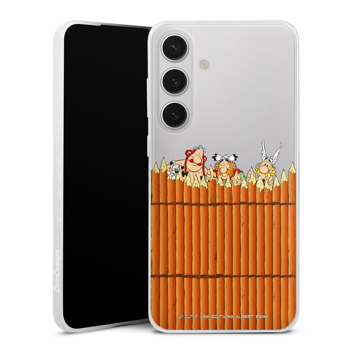 Gaulois Derrière Palissade Transparent