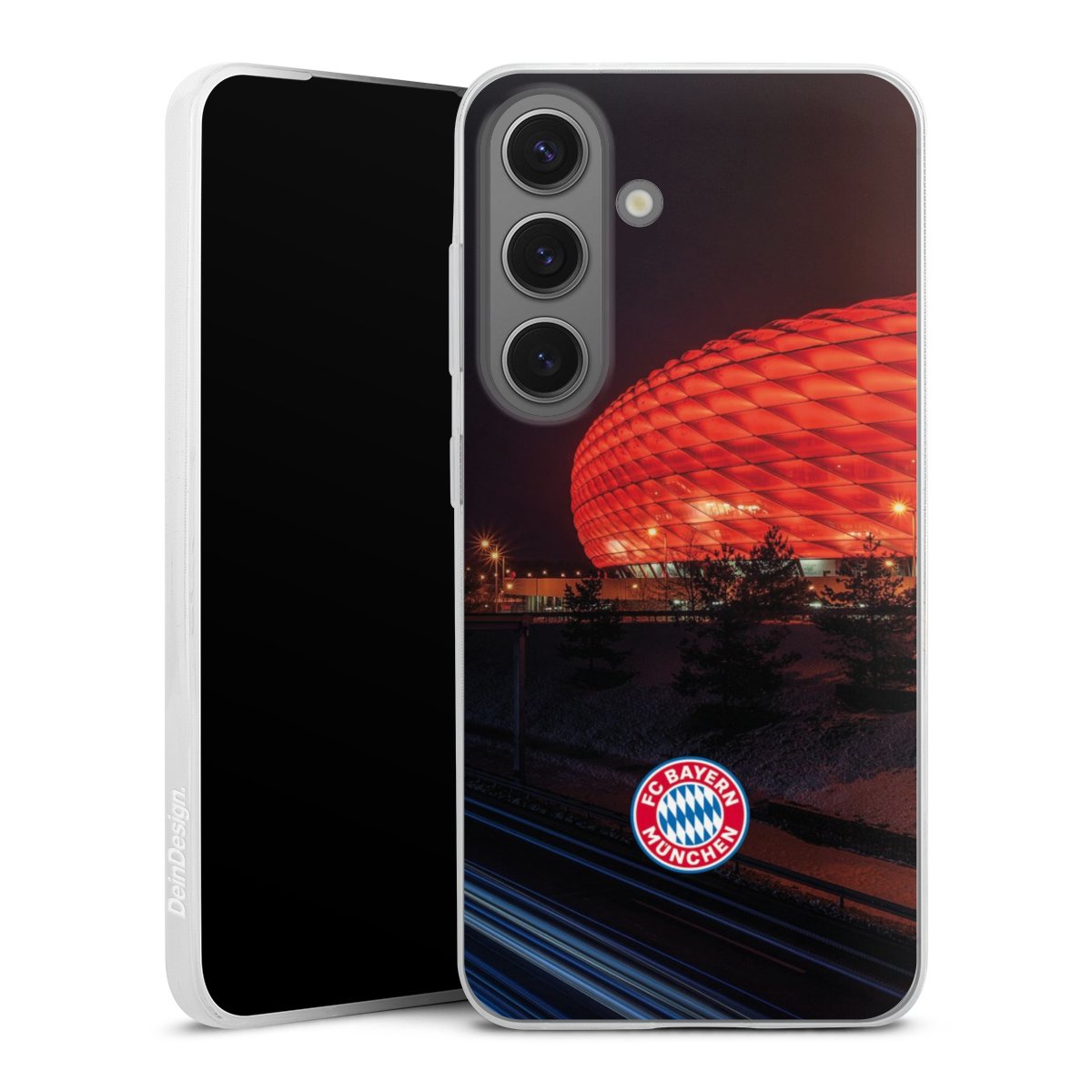 Allianz Arena bei Nacht FCB