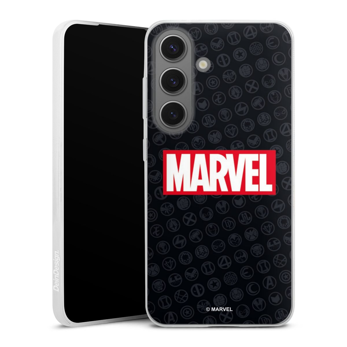 Marvel Logo Black Red 